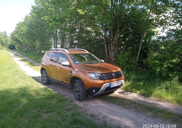 Dacia Duster cena 53000 przebieg: 87128, rok produkcji 2021 z Łaziska Górne małe 79